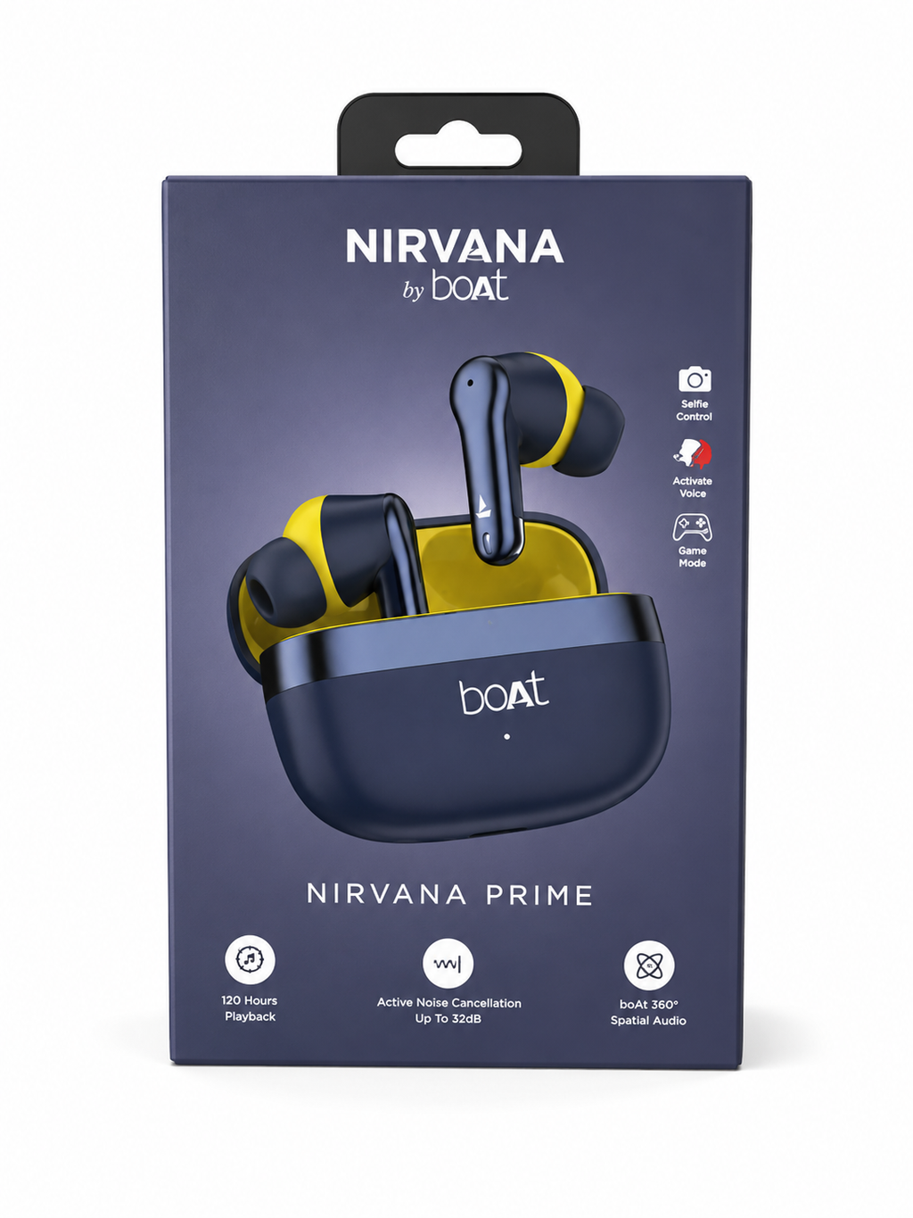 BoAt Nirvana Prime ANC True Wireless Earbuds – 120 Hours Playback