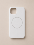 iPhone 13 White MagSafe Silicone Back Cover