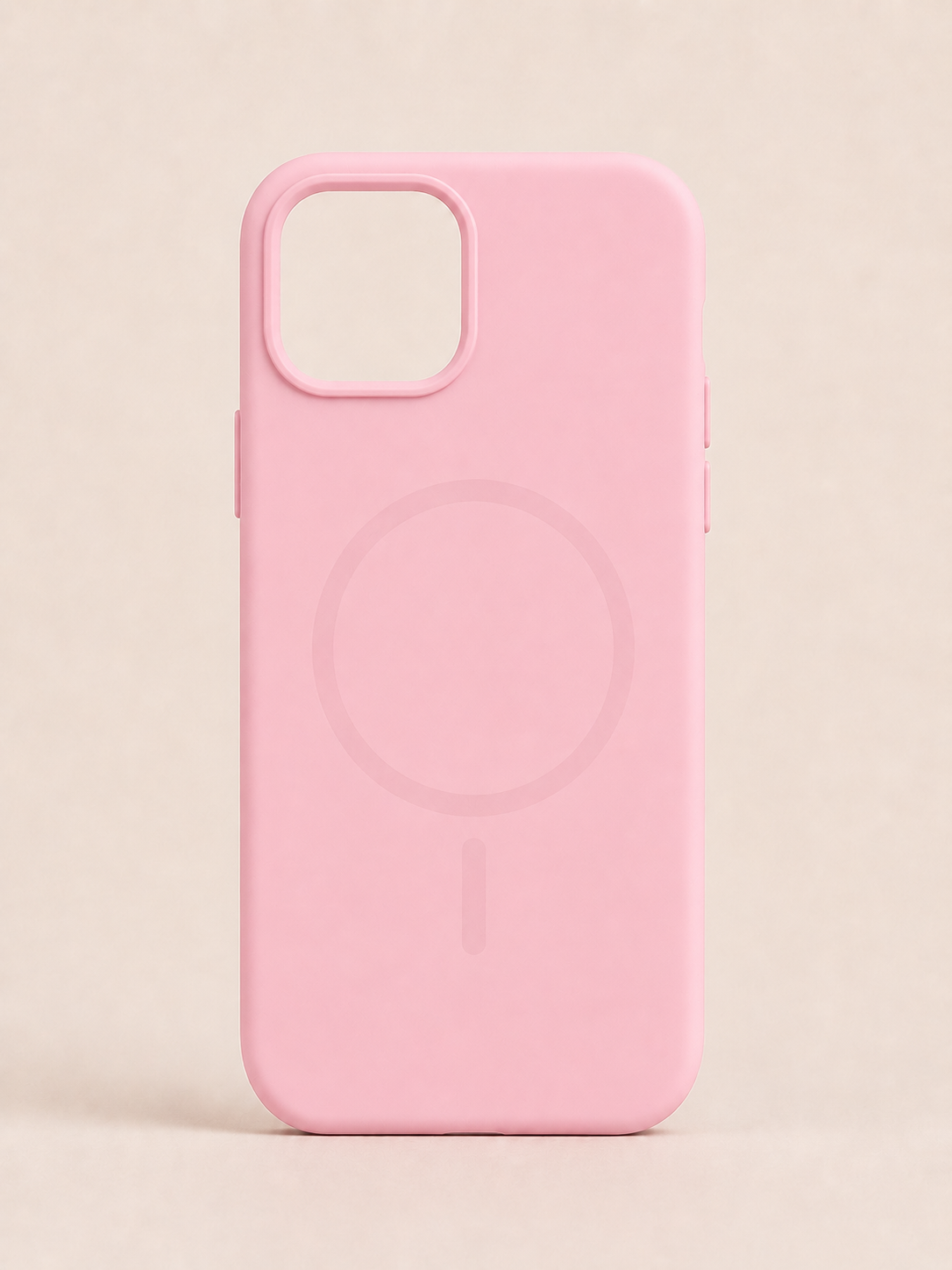 iPhone 14 Pink MagSafe Silicone Back Cover