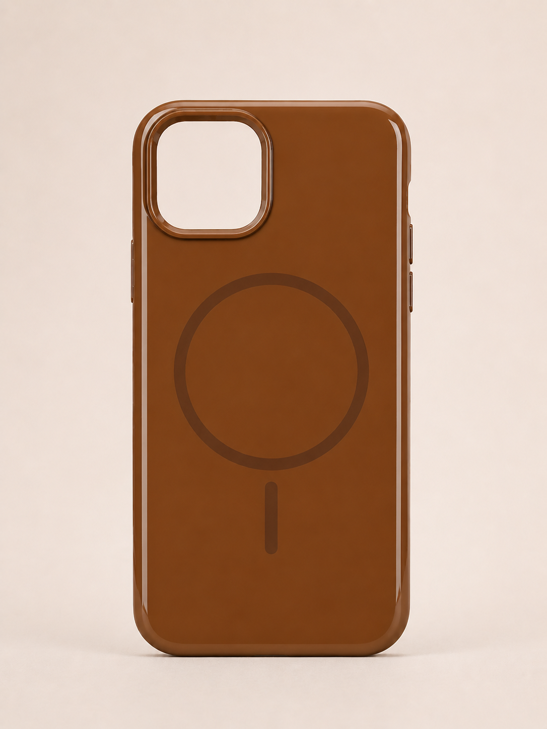 iPhone 14 Brown MagSafe Silicone Back Cover