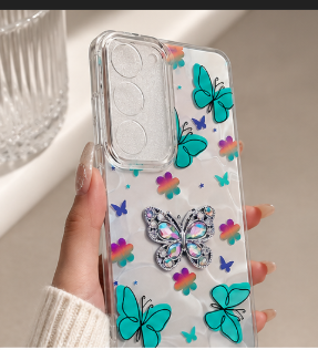 Samsung S26 Ultra Premium Butterfly Diamond Back Cover