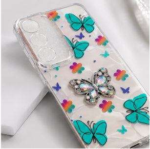 Samsung S26 Ultra Premium Butterfly Diamond Back Cover